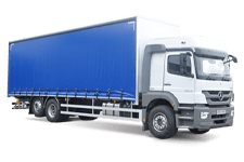 Car Hire Romford - 26 Tonne Curtain Side Truck - Truck hire Romford