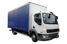 Car Hire Romford - 7.5 Tonne Curtain Side Truck - Truck hire Romford