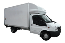 Car Hire Romford - Ford Luton Box Tail Lift - Van hire Romford